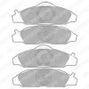 DELPHI LP1817 Brake Pad Set, disc brake